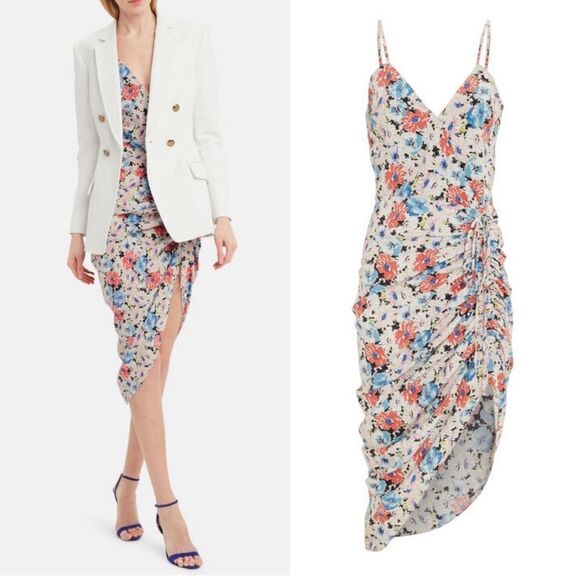 Veronica Beard Dresses & Skirts - Veronica Beard Annabelle Silk Floral Mini Dress Size 6